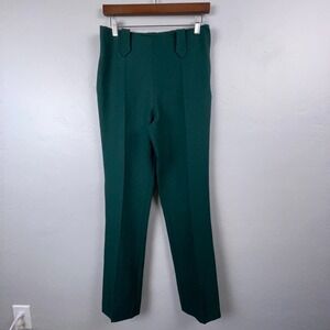 Woods Western Pants Women 28x33 High Rise Cowgirl Boho Festival Artsy Forest